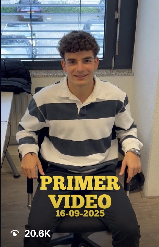 Reel: primer vídeo del reto